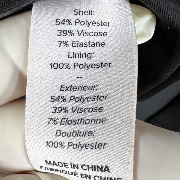 Cinq A Sept NWT Womens 8 Black Midi Cutout Dress Straps Side Zippers Bodycon - Picture 15 of 16